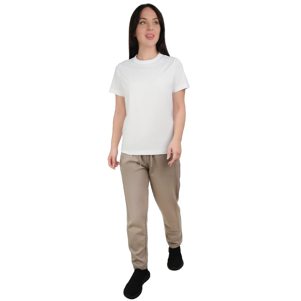 Giordano Women's Comfort Fit Cotton Crew Neck Tee - first_variant_option_2 Premium Tee for Giordano
