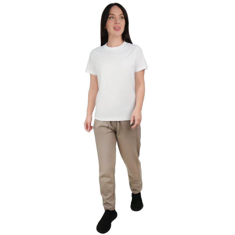Giordano Women's Comfort Fit Cotton Crew Neck Tee - first_variant_option_2 Premium Tee for Giordano