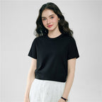 Women’S Comfort Fit Cotton Crew Neck Tee S - Shop Giordano