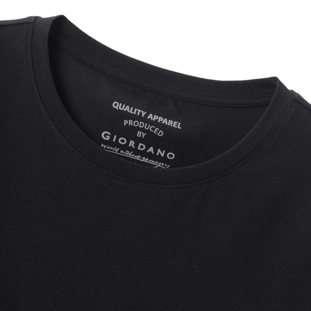 Women's Comfort Fit Crew Neck Cotton Poly Jersey Tee S - Shop Giordano