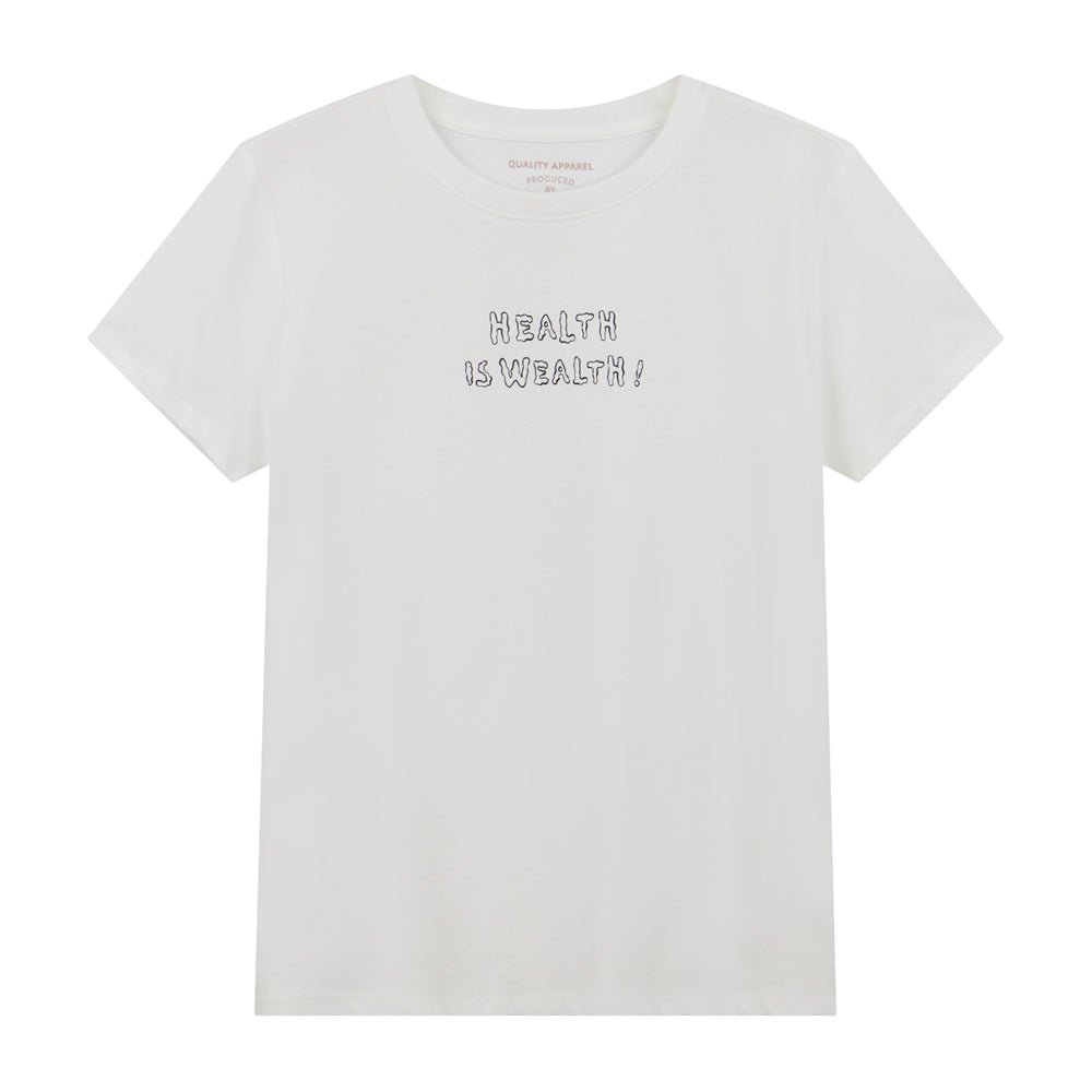 Women’S Comfort Fit Printed Crew Neck Cotton Jersey Tee S - Shop Giordano