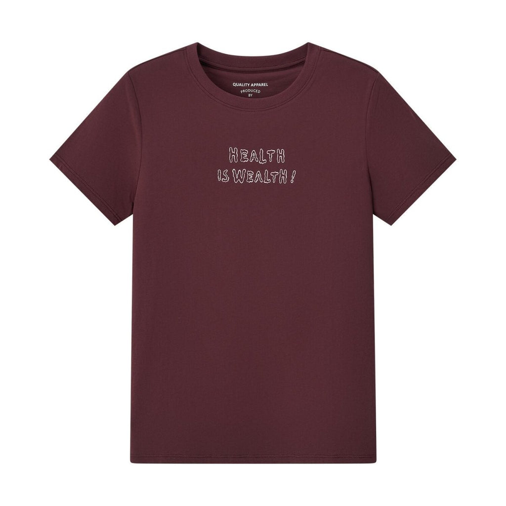 Women’S Comfort Fit Printed Crew Neck Cotton Jersey Tee S - Shop Giordano