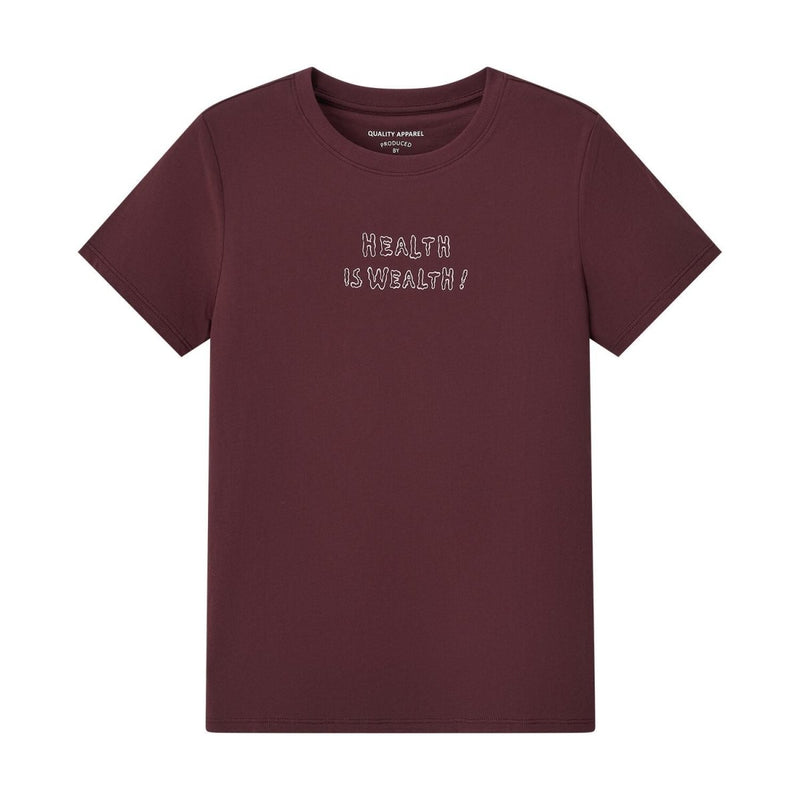 Women’S Comfort Fit Printed Crew Neck Cotton Jersey Tee S - Shop Giordano