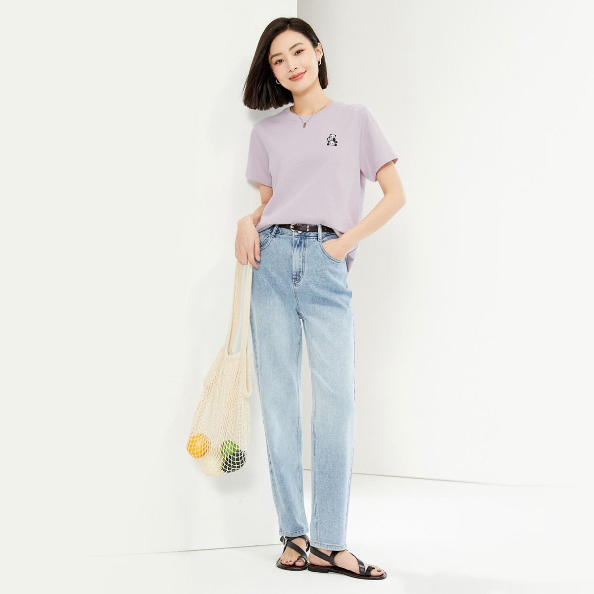 Women's Comfort Fit Printed Tee S - Shop Giordano