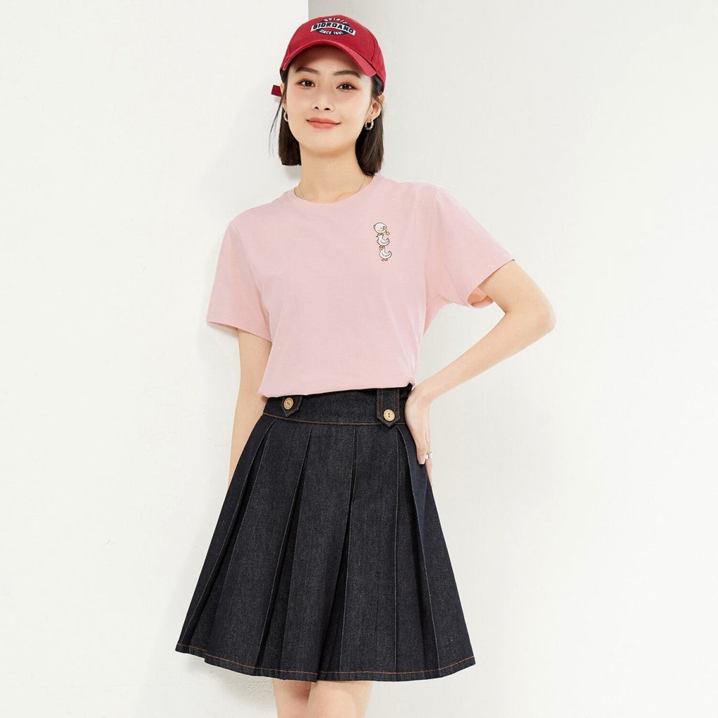 Women's Comfort Fit Printed Tee S - Shop Giordano