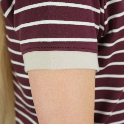Women’S Comfort Fit Striped Crew Neck T-Shirt - Giordano