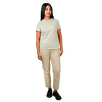 Giordano Women's Comfort Print Cotton Jersey Short Sleeve Tee - Premium Print Tee