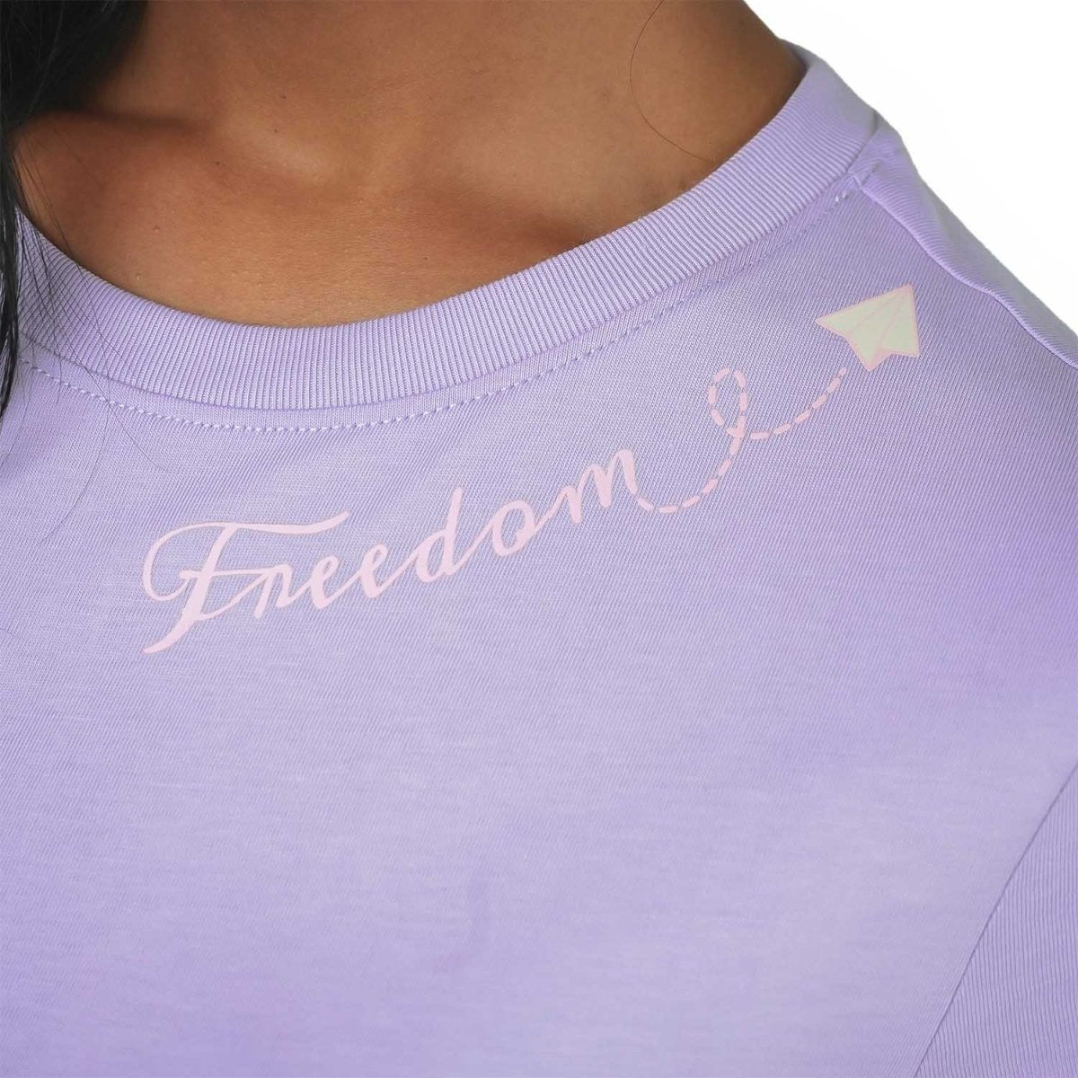 Giordano Women's Comfort Print Cotton Jersey Short Sleeve Tee - Premium Print Tee