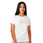 Giordano Women's Comfort Print Cotton Jersey Short Sleeve Tee - Premium Print Tee
