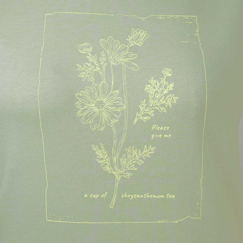 Giordano Women's Comfort Print Cotton Jersey Short Sleeve Tee - Premium Print Tee