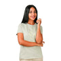 Giordano Women's Comfort Print Cotton Jersey Short Sleeve Tee - Premium Print Tee