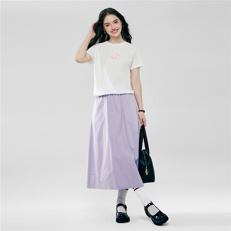 Women’S Cotton Crew Neck Printed Comfort Tee S - Shop Giordano