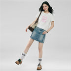 Women’S Cotton Crew Neck Printed Comfort Tee S - Shop Giordano