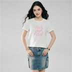 Women’S Cotton Crew Neck Printed Comfort Tee S - Shop Giordano