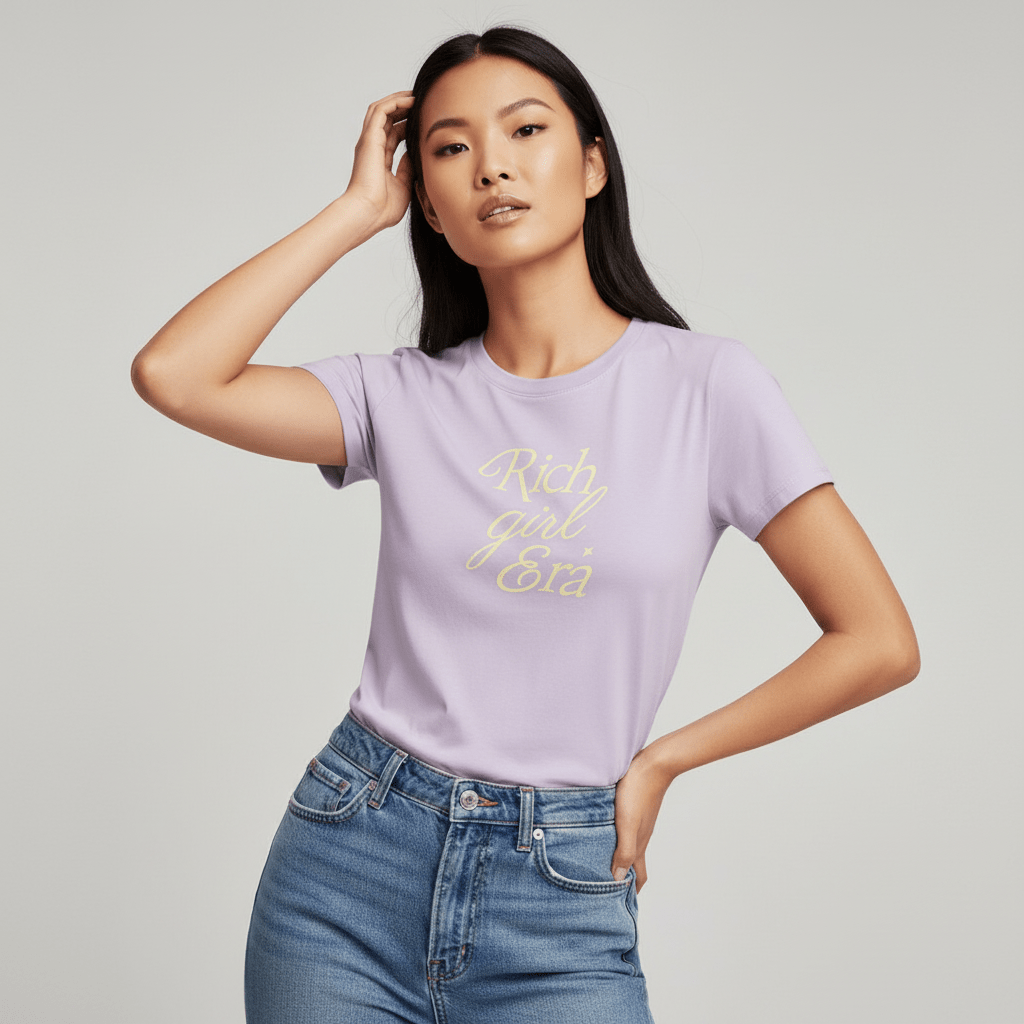 Women’S Cotton Crew Neck Printed Comfort Tee S - Shop Giordano