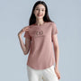 Giordano Women's Cotton Jersey Crew Neck Print Tee - Premium Print Tee
