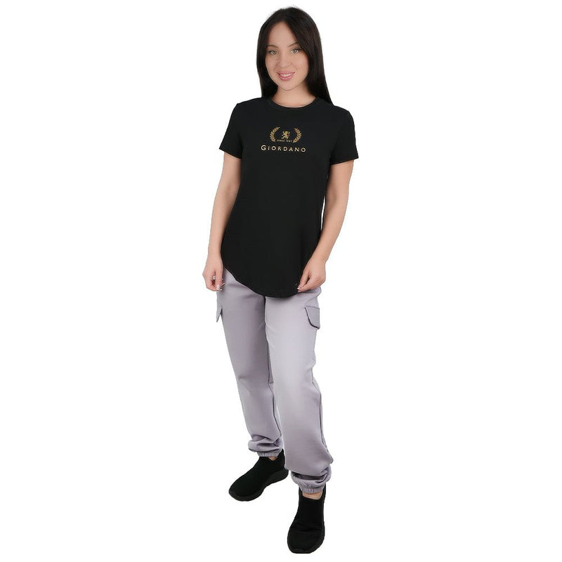 Women’S Cotton Jersey Crew Neck Print Tee S - Shop Giordano