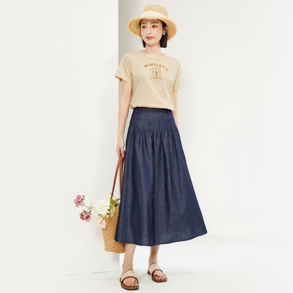 Women’S Cotton Jersey Crew Neck Printed Tee | Online Exclusive S - Shop Giordano