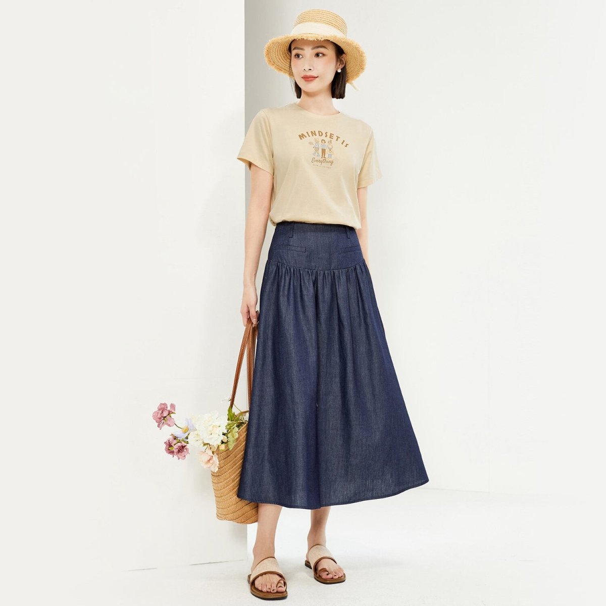 Women’S Cotton Jersey Crew Neck Printed Tee | Online Exclusive S - Shop Giordano