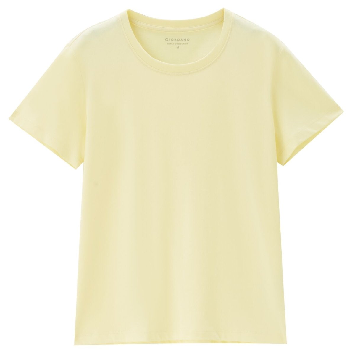 Women's Cotton Jersey Loose Fit Crew Neck Tee | Korea Collection - Giordano