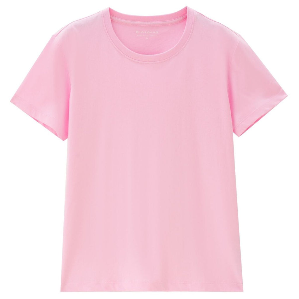 Women's Cotton Jersey Loose Fit Crew Neck Tee | Korea Collection S - Shop Giordano