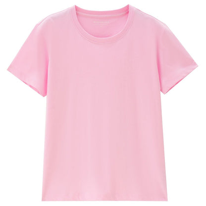 Women's Cotton Jersey Loose Fit Crew Neck Tee | Korea Collection - Giordano