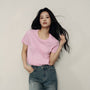 Women's Cotton Jersey Loose Fit Crew Neck Tee | Korea Collection S - Shop Giordano