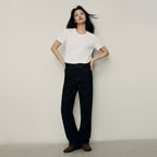 Women's Cotton Jersey Loose Fit Crew Neck Tee | Korea Collection S - Shop Giordano