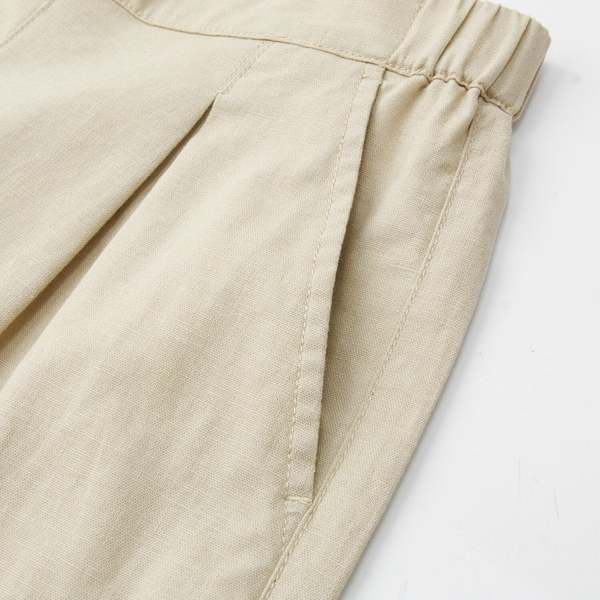 Women's Cotton - Linen Twill Pants S - Shop Giordano