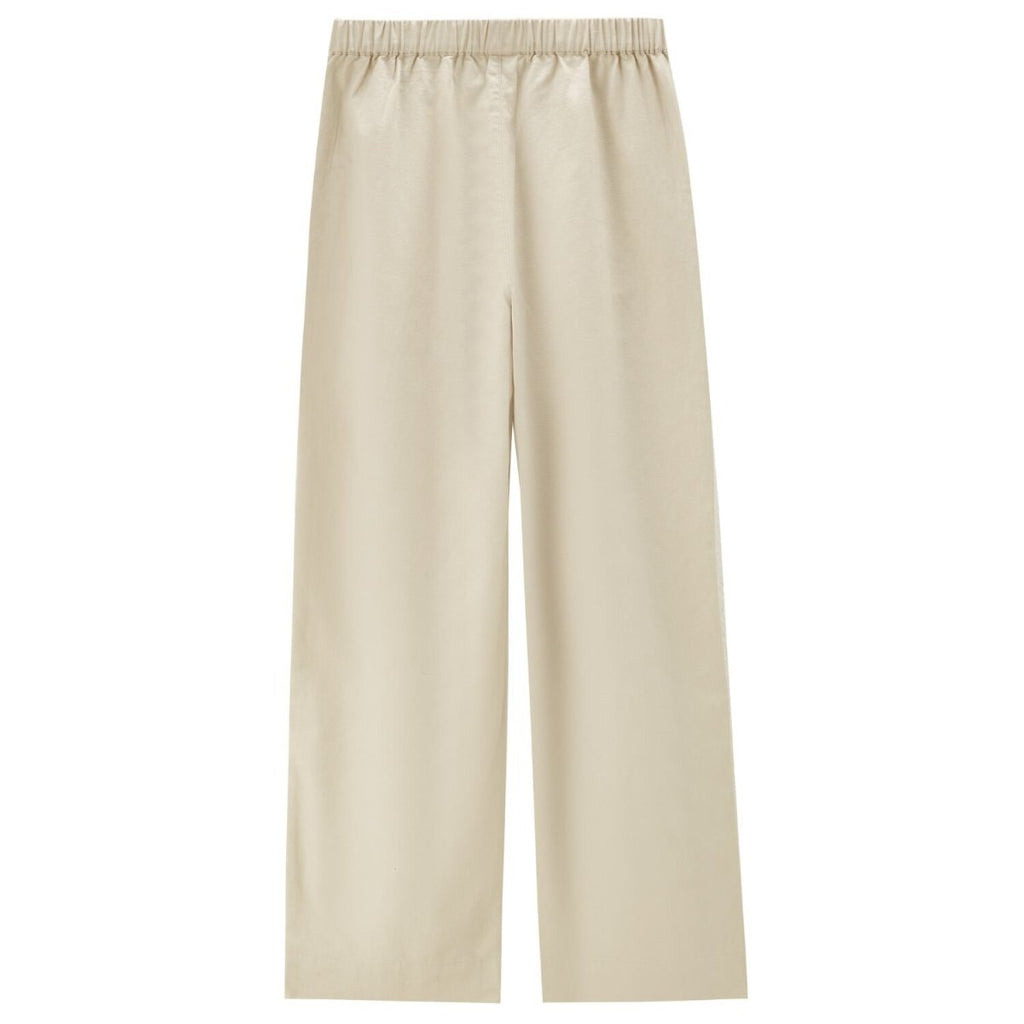 Women's Cotton - Linen Twill Pants S - Shop Giordano