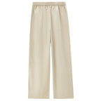 Women's Cotton - Linen Twill Pants S - Shop Giordano