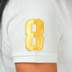 Women's Cotton Lycra 3D Lion Embroidery Polo S - Shop Giordano