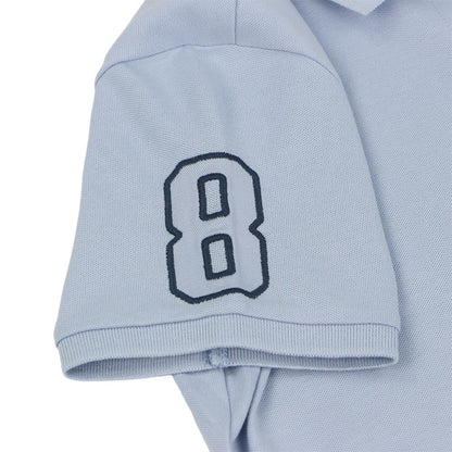 Women's Cotton Lycra 3D Lion Embroidery Polo - Giordano