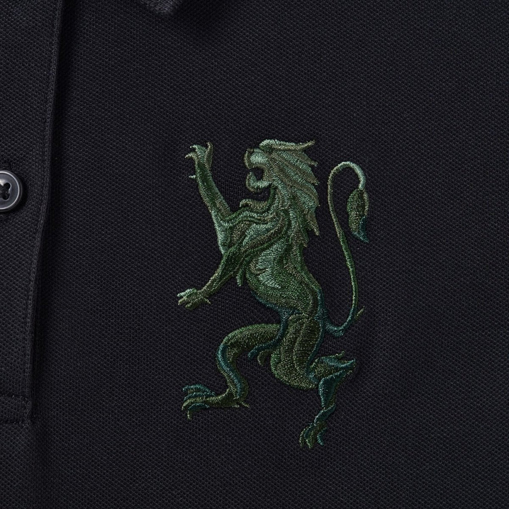 Women's Cotton Lycra 3D Lion Embroidery Polo S - Shop Giordano