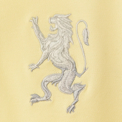 Women's Cotton Lycra 3D Lion Embroidery Polo - Giordano