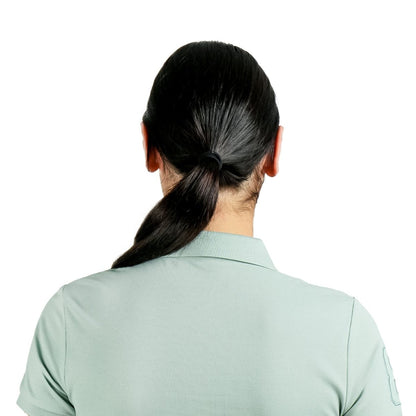 Women's Cotton Lycra 3D Lion Embroidery Polo - Giordano
