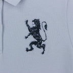 Women's Cotton Lycra 3D Lion Embroidery Polo S - Shop Giordano