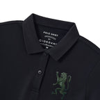 Women's Cotton Lycra 3D Lion Embroidery Polo S - Shop Giordano