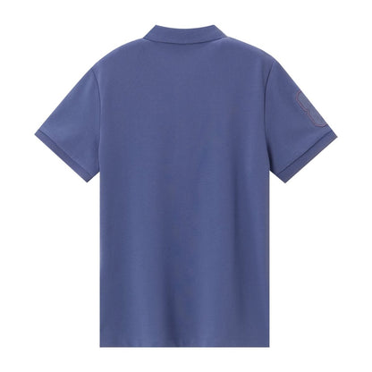 Women's Cotton Lycra 3D Lion Embroidery Polo - Giordano