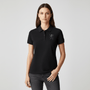 Women's Cotton Lycra 3D Lion Embroidery Polo S - Shop Giordano