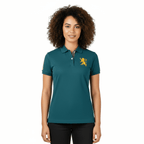 Women's Cotton Lycra 3D Lion Embroidery Polo S - Shop Giordano