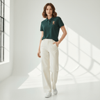 Women's Cotton Lycra 3D Lion Embroidery Polo S - Shop Giordano