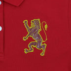 Women's Cotton Lycra 3D Lion Embroidery Polo S - Shop Giordano