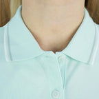 Women's Cotton Lycra Slim Fit Solid Polo S - Shop Giordano