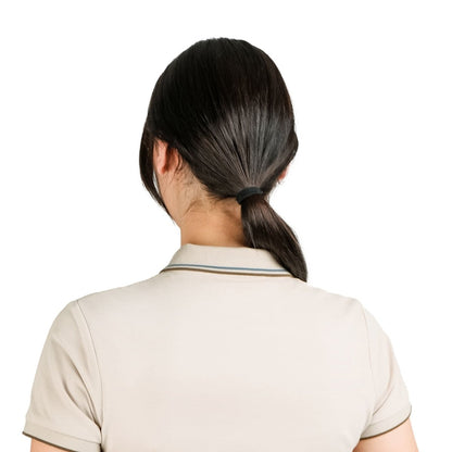 Women's Cotton Lycra Slim Fit Solid Polo - Giordano