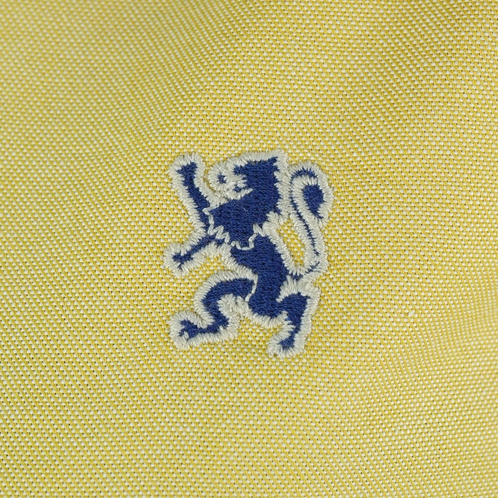 Women's Cotton Oxford Slim Fit Shirt With Lion Embroidery S - Shop Giordano
