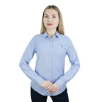 Women's Cotton Oxford Slim Fit Shirt With Lion Embroidery S - Shop Giordano