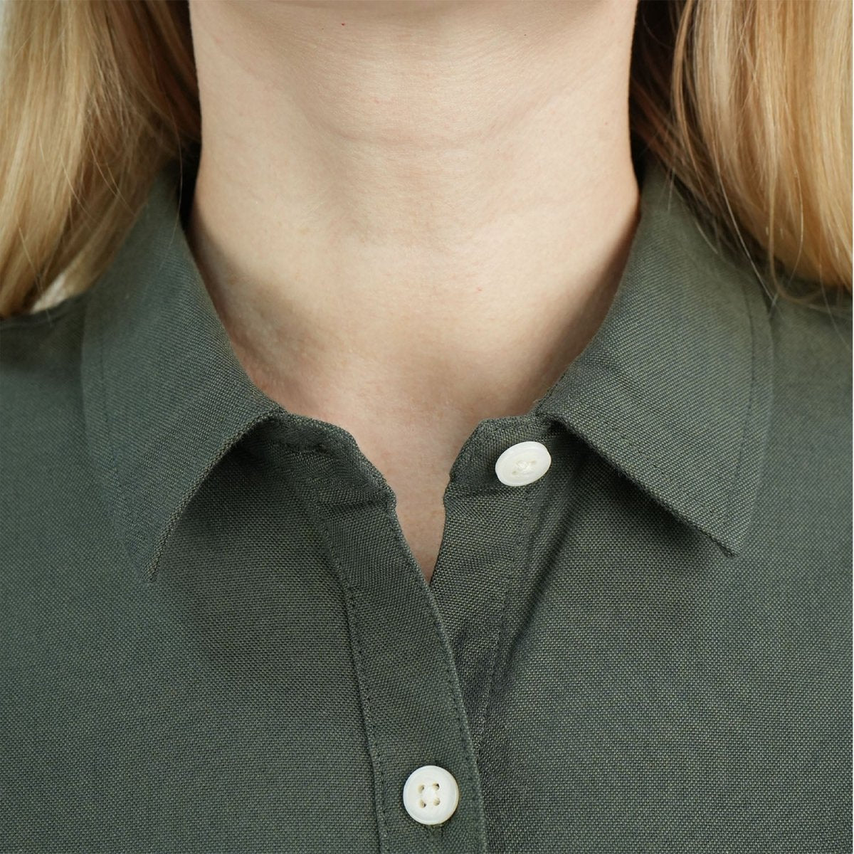 Women's Cotton Oxford Slim Fit Shirt With Lion Embroidery S - Shop Giordano