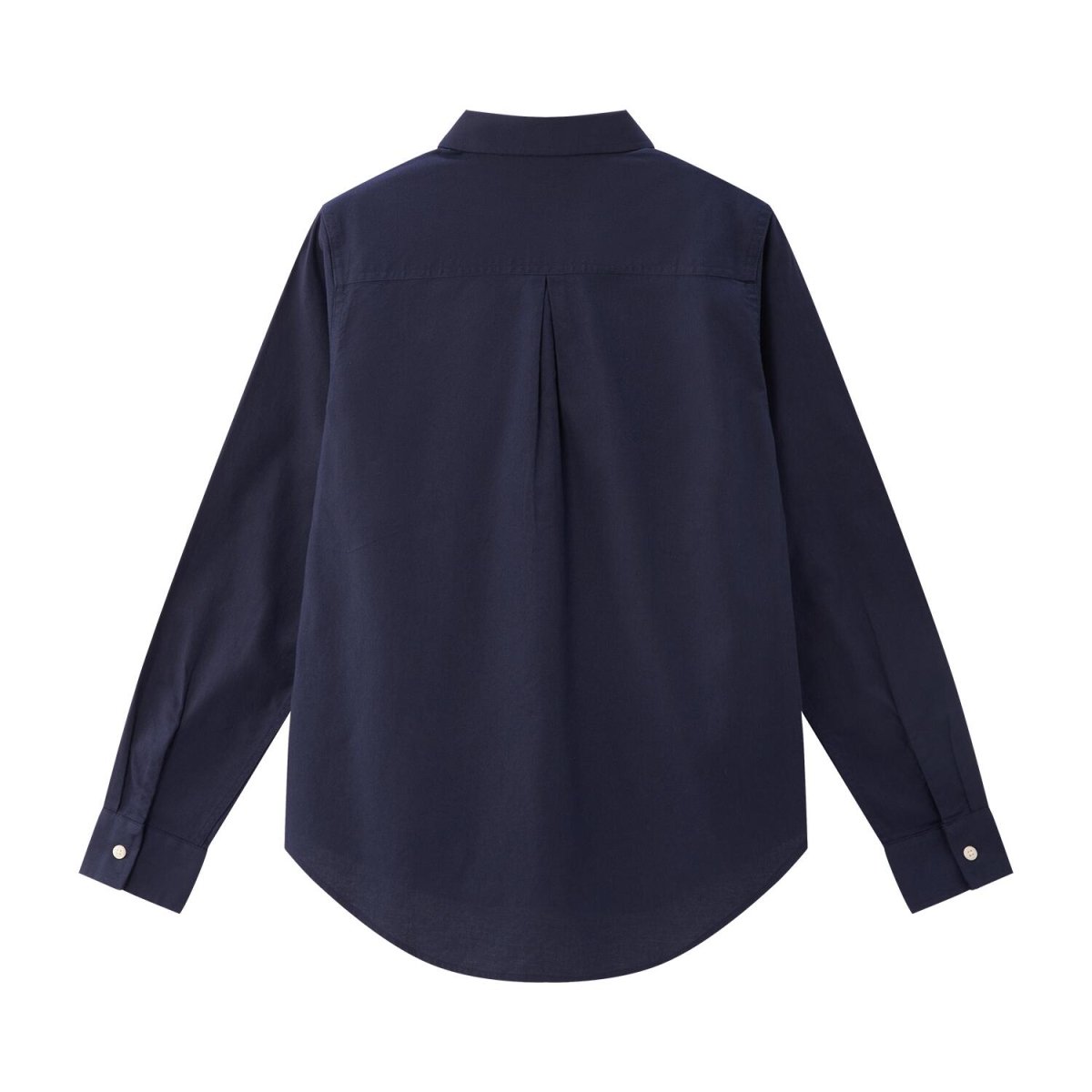 Women's Cotton Oxford Slim Fit Shirt With Lion Embroidery - Giordano