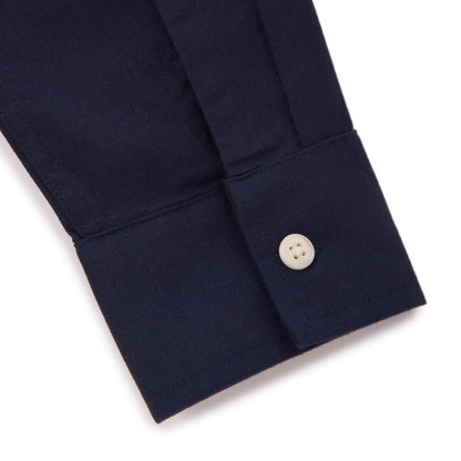 Women's Cotton Oxford Slim Fit Shirt With Lion Embroidery - Giordano